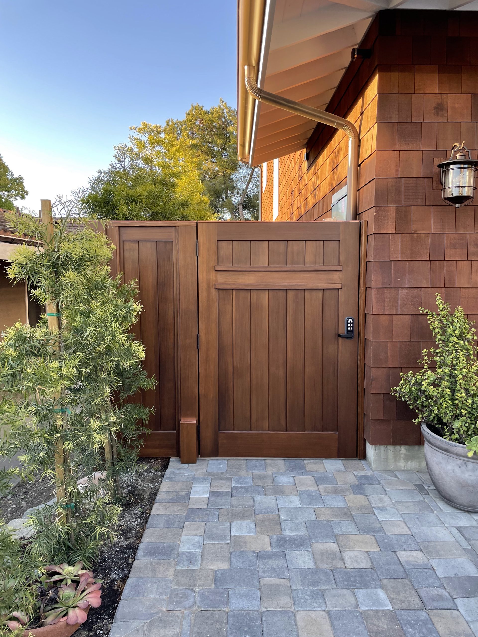 Craftsman & Cottage Wood Gate 1427