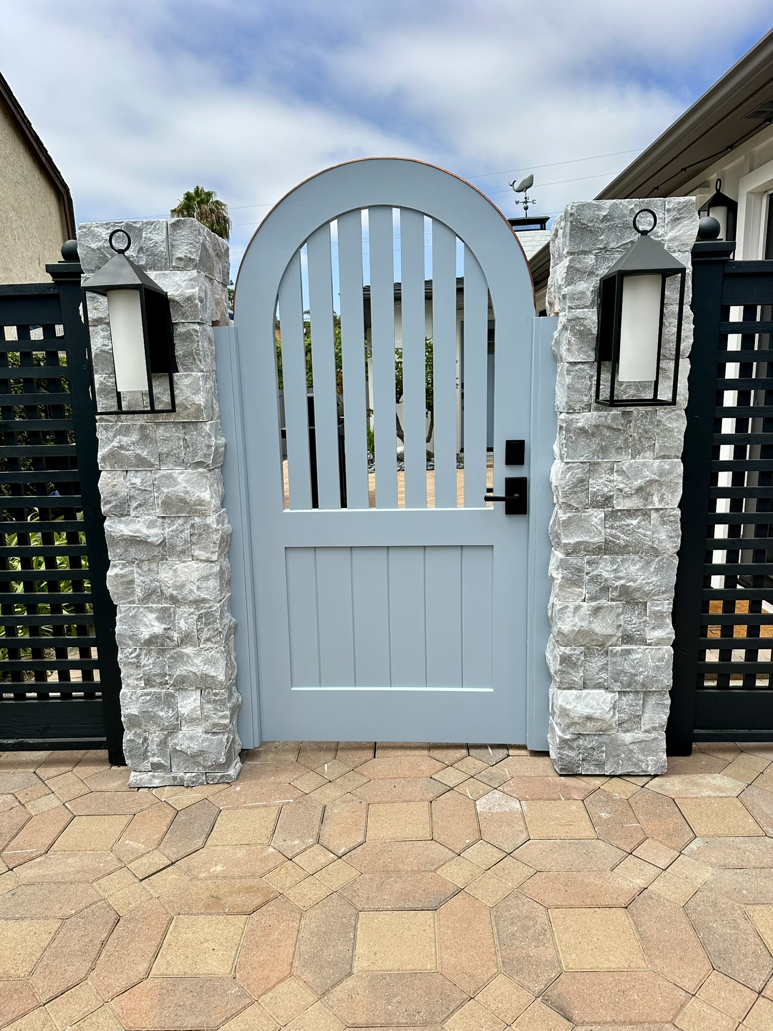Craftsman & Cottage Wood Gate 1432