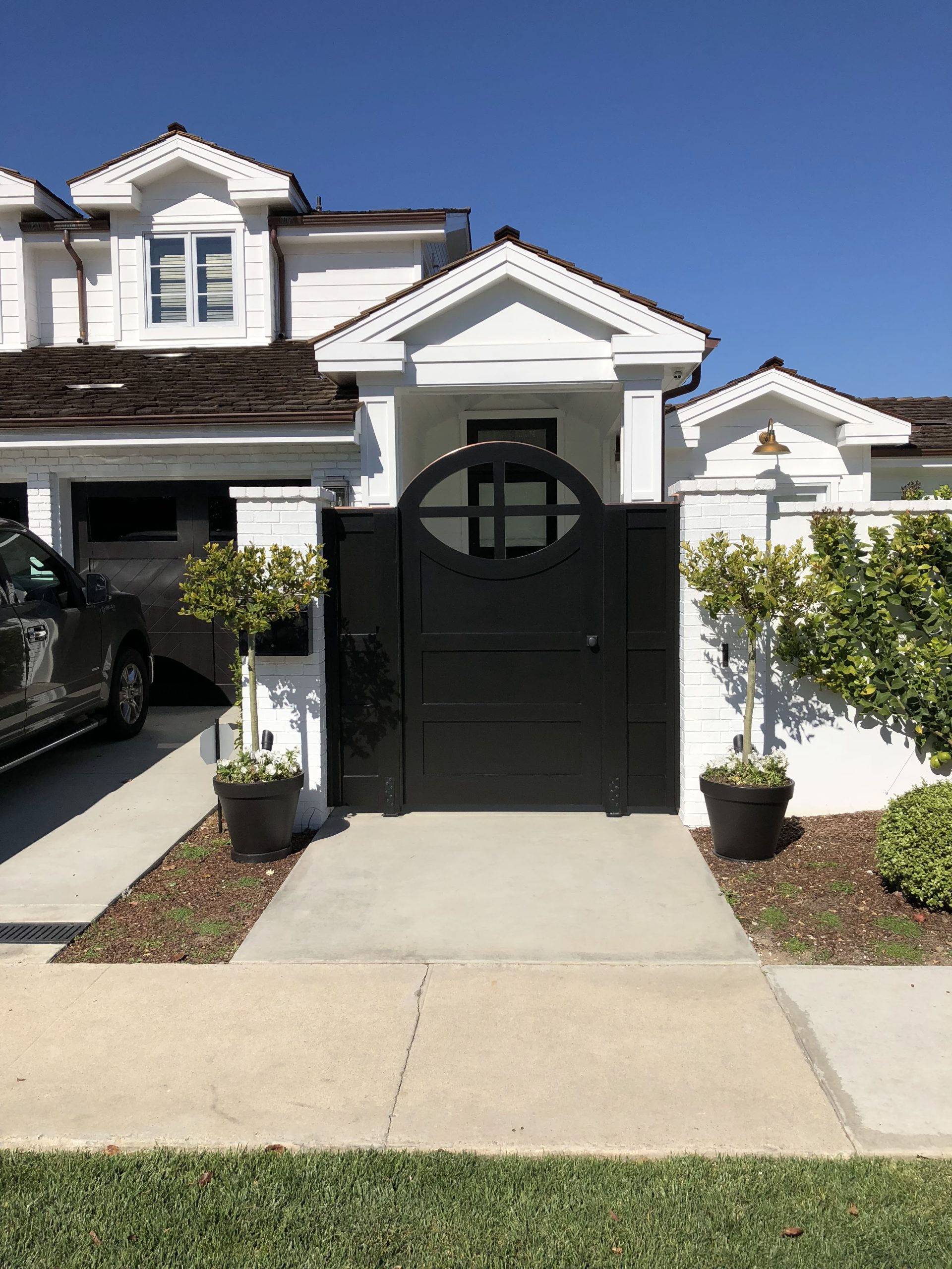 Craftsman & Cottage Wood Gate 1433