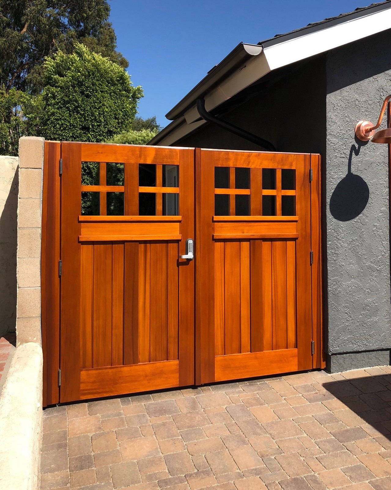 Craftsman & Cottage Wood Gate 1436