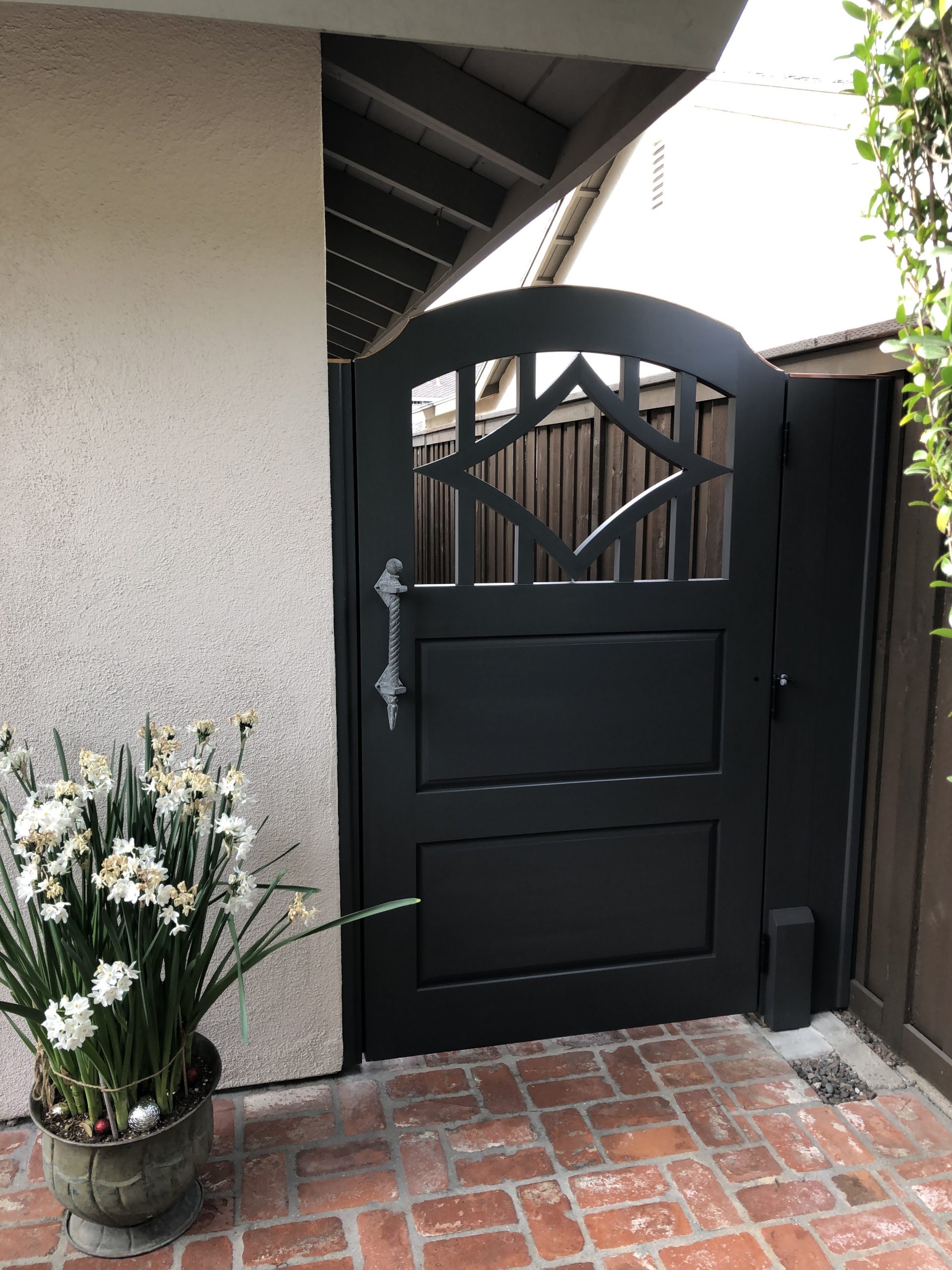 Craftsman & Cottage Wood Gate 1439