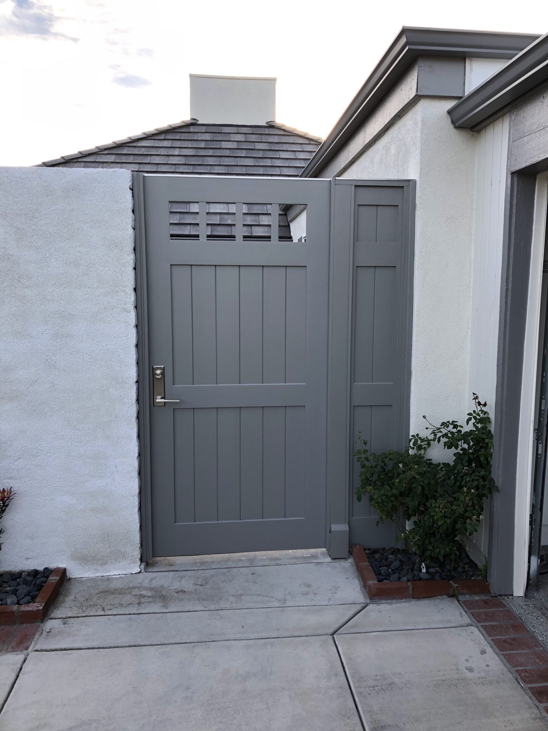 Craftsman & Cottage Wood Gate 1442