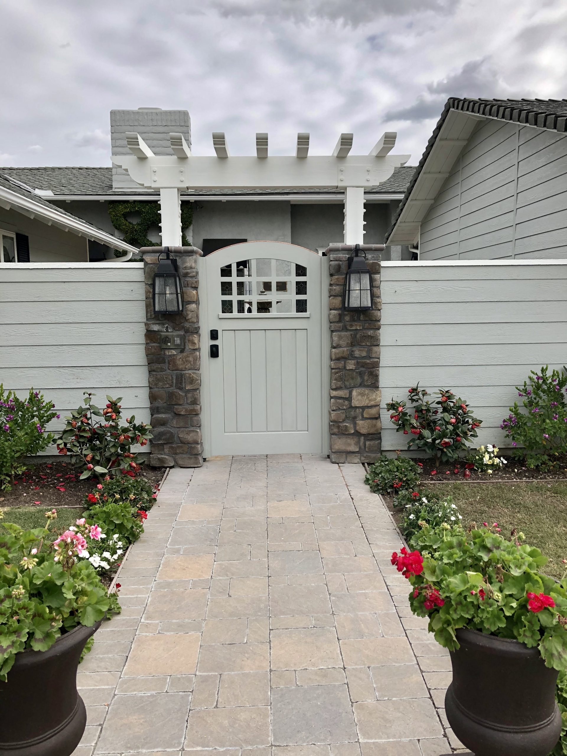Craftsman & Cottage Wood Gate 1443