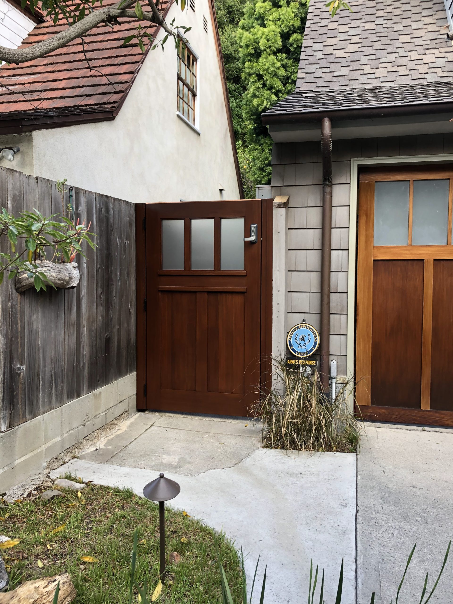 Craftsman & Cottage Wood Gate 1445