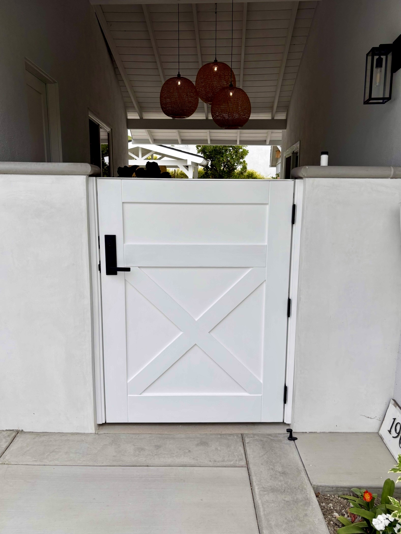 Craftsman & Cottage Wood Gate 1449
