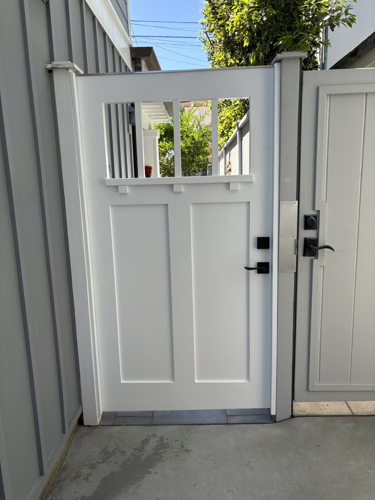 Craftsman & Cottage Wood Gate 1450