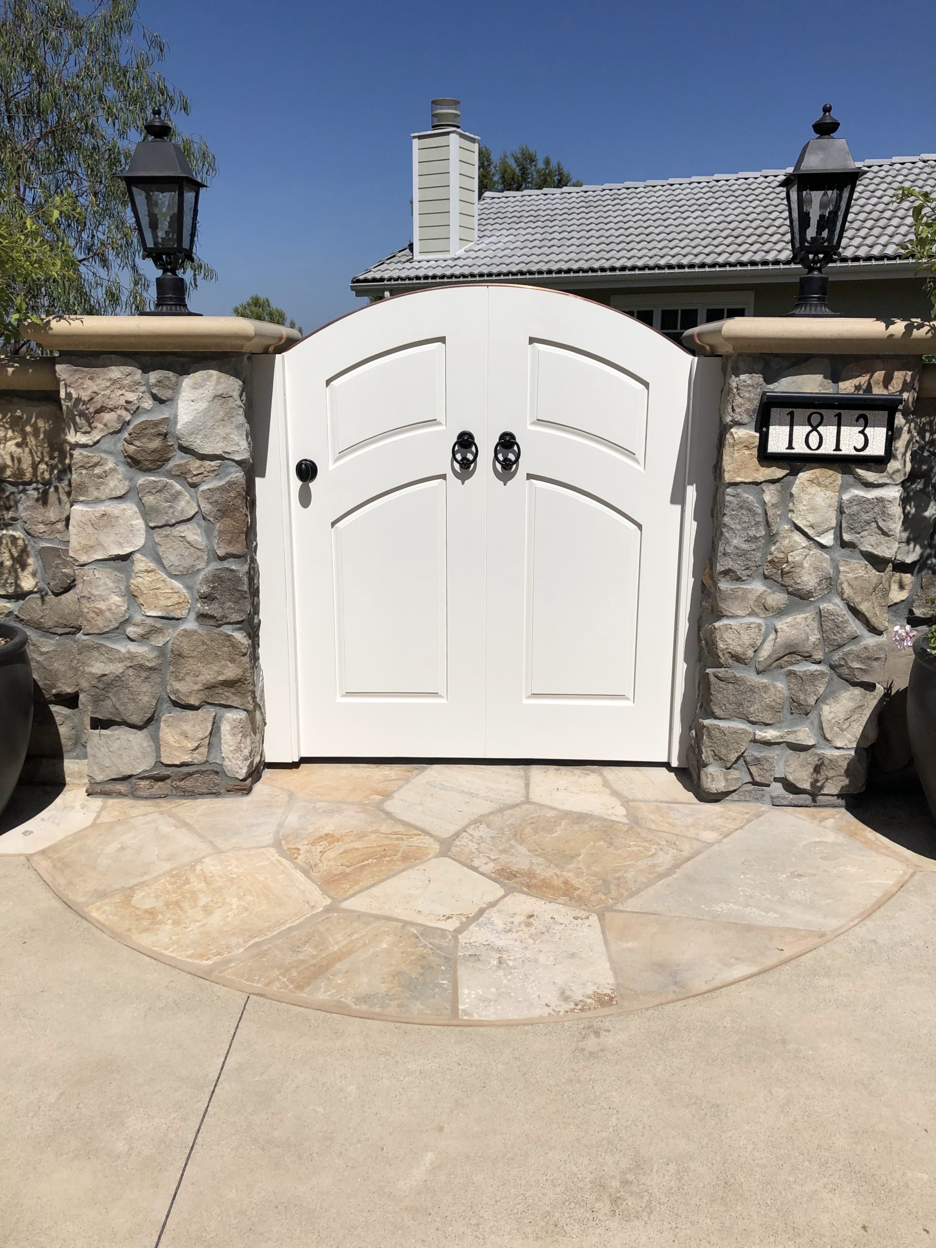 Craftsman & Cottage Wood Gate 1451