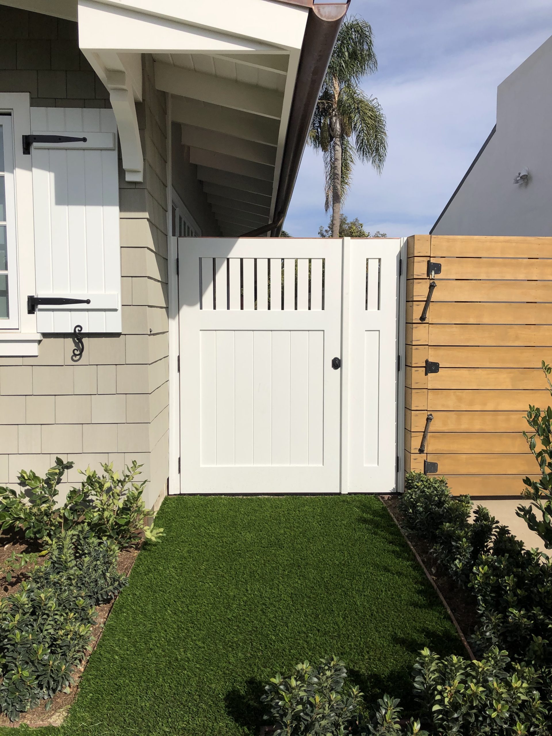 Craftsman & Cottage Wood Gate 1454