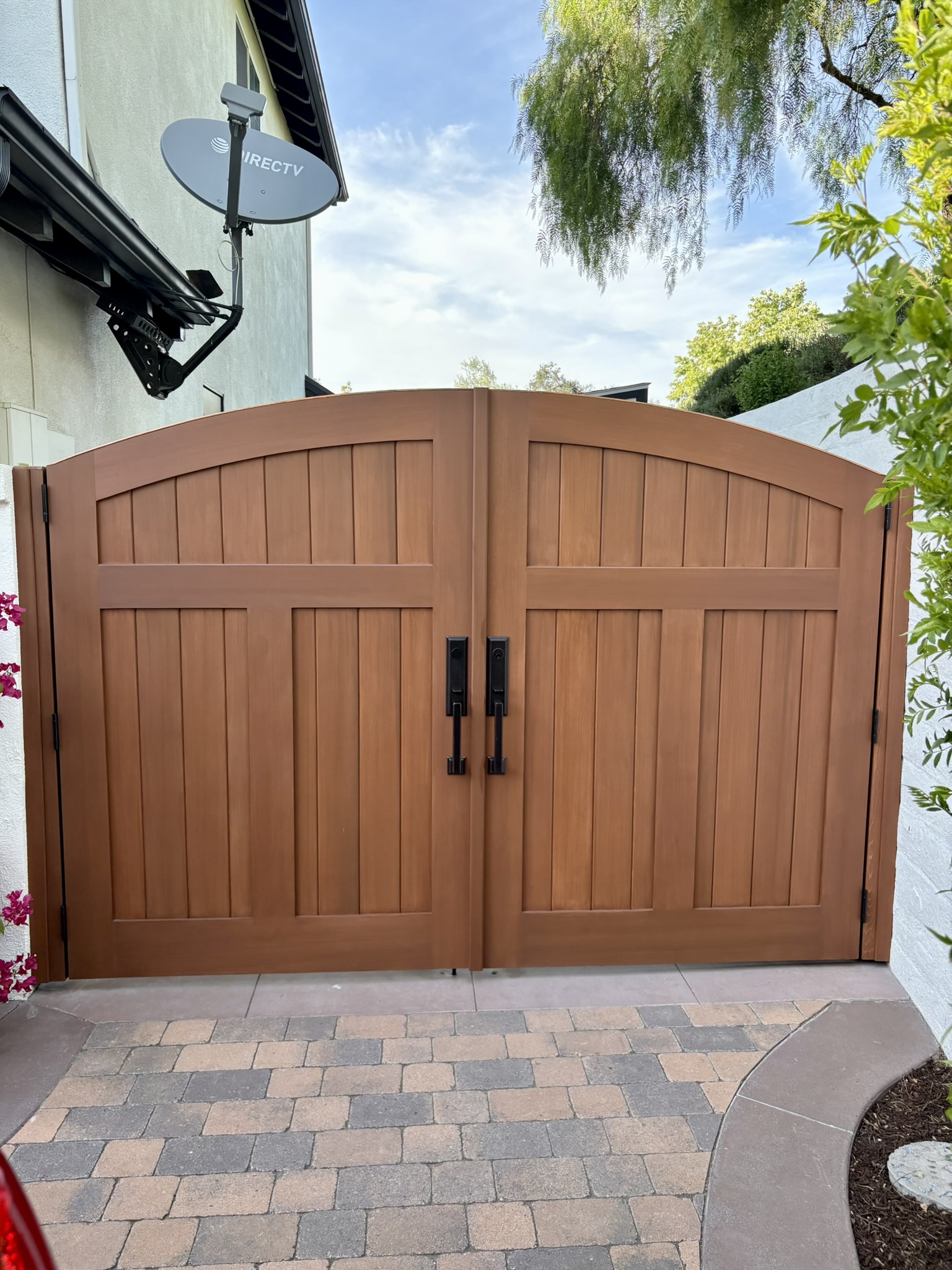 Craftsman & Cottage Wood Gate 1456