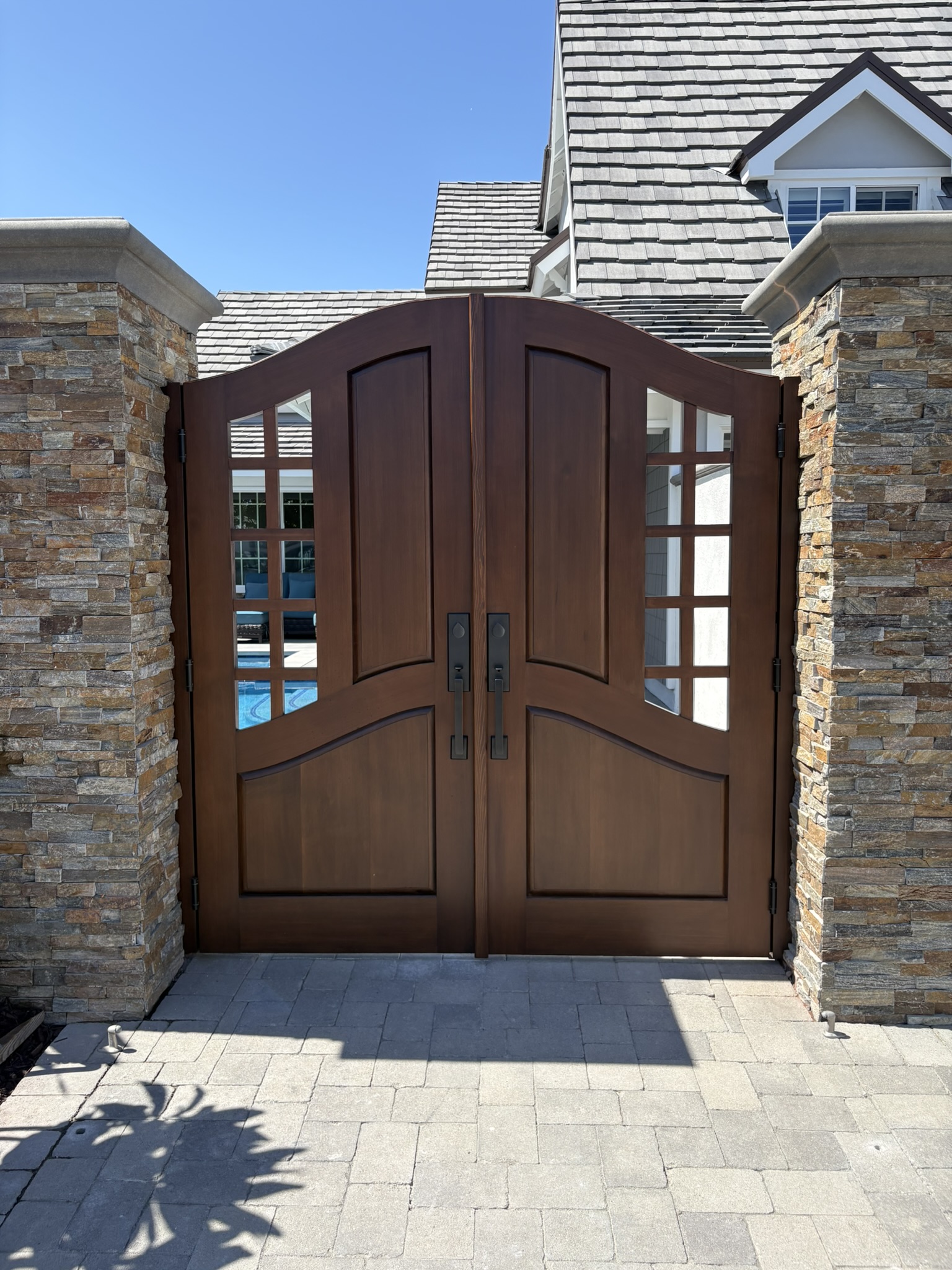 Craftsman & Cottage Wood Gate 1462