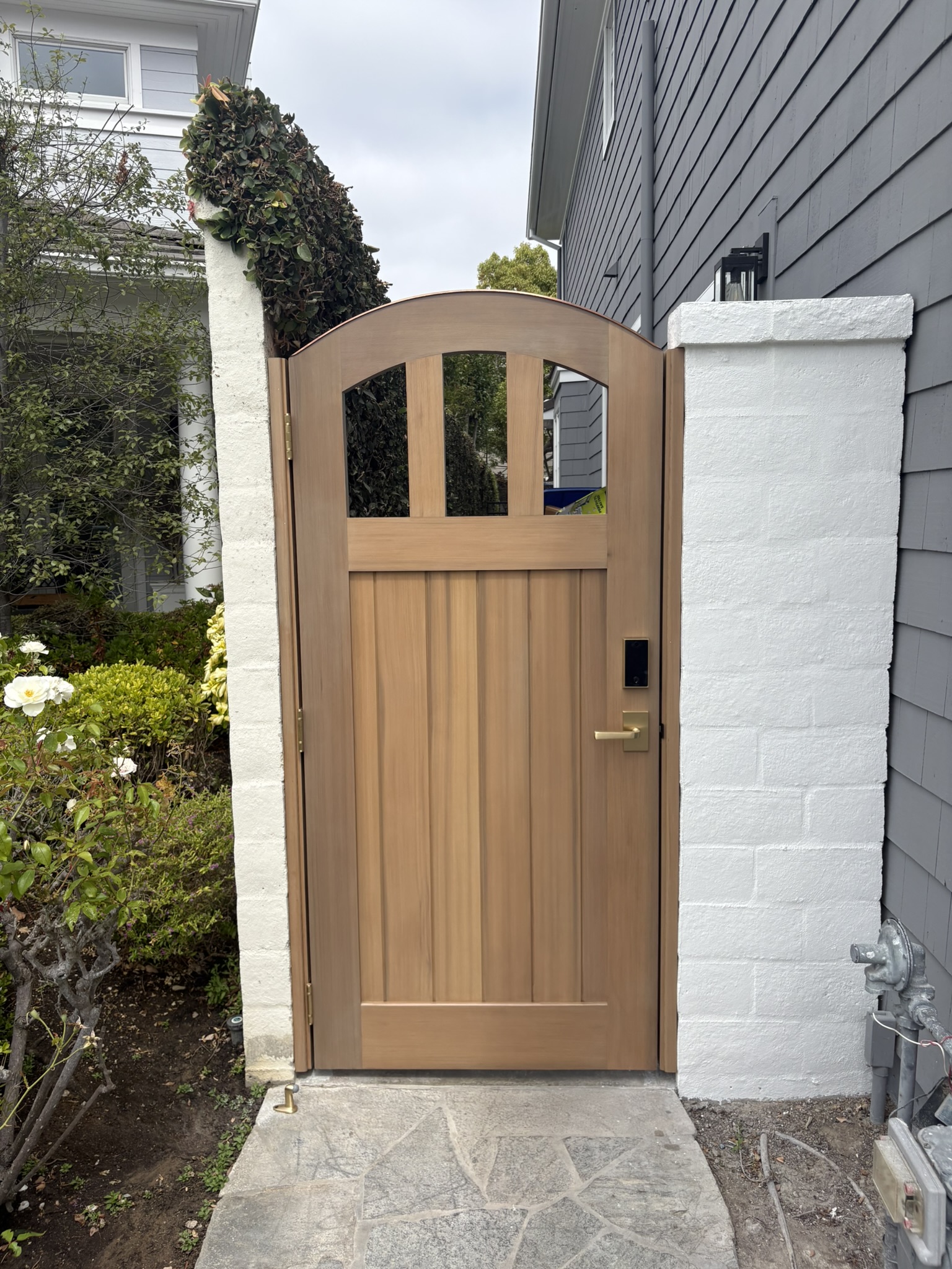 Craftsman & Cottage Wood Gate 1463