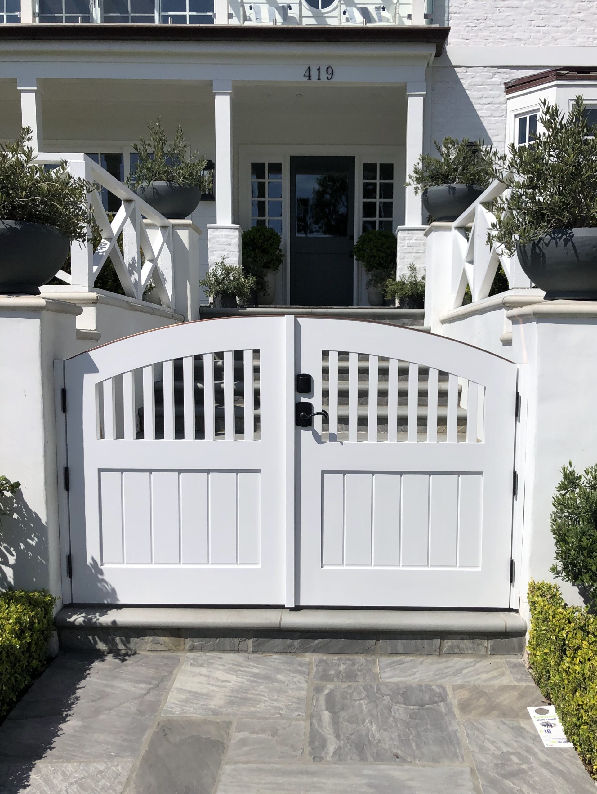 Craftsman & Cottage Wood Gate 1464
