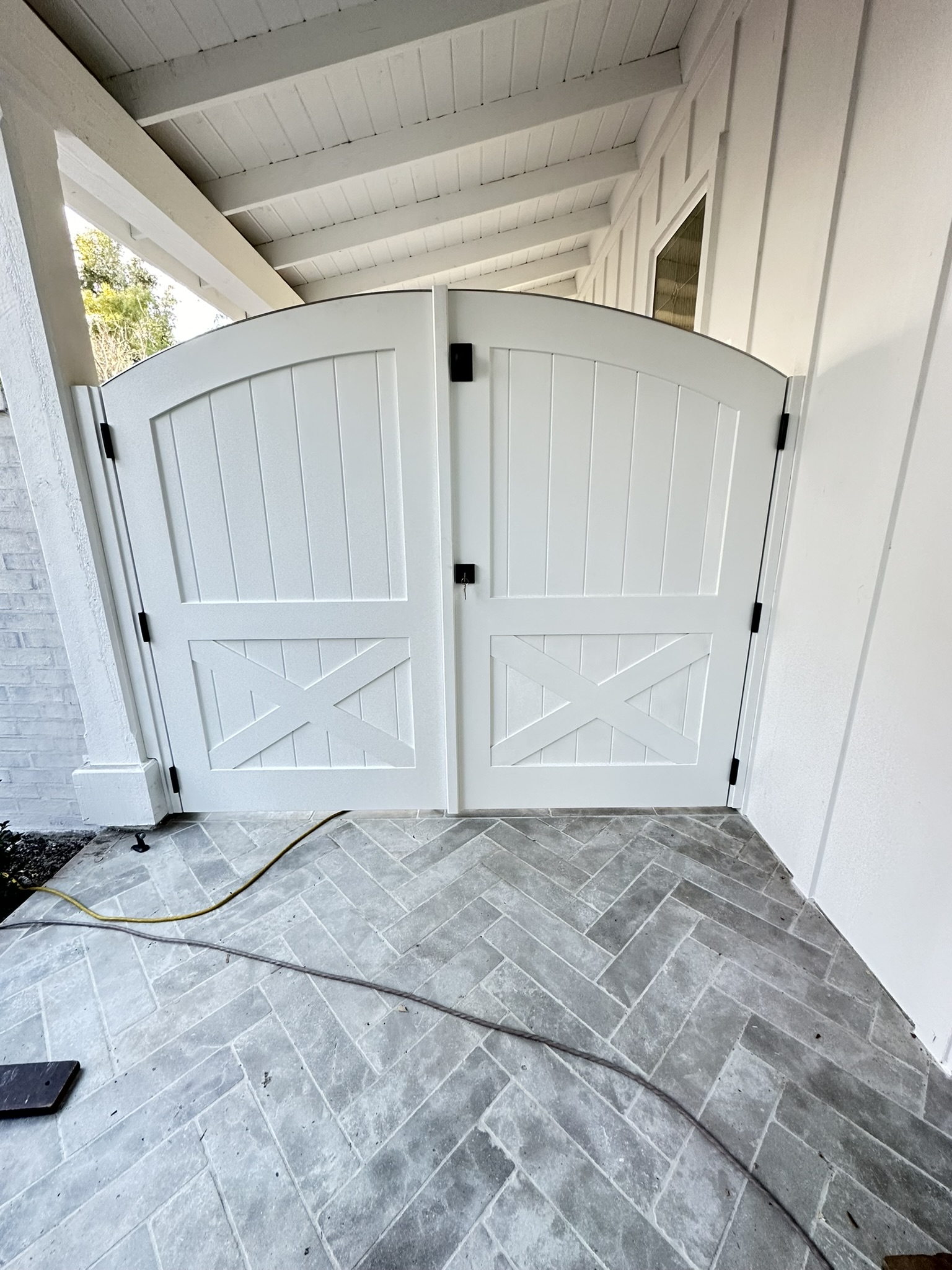 Craftsman & Cottage Wood Gate 1466