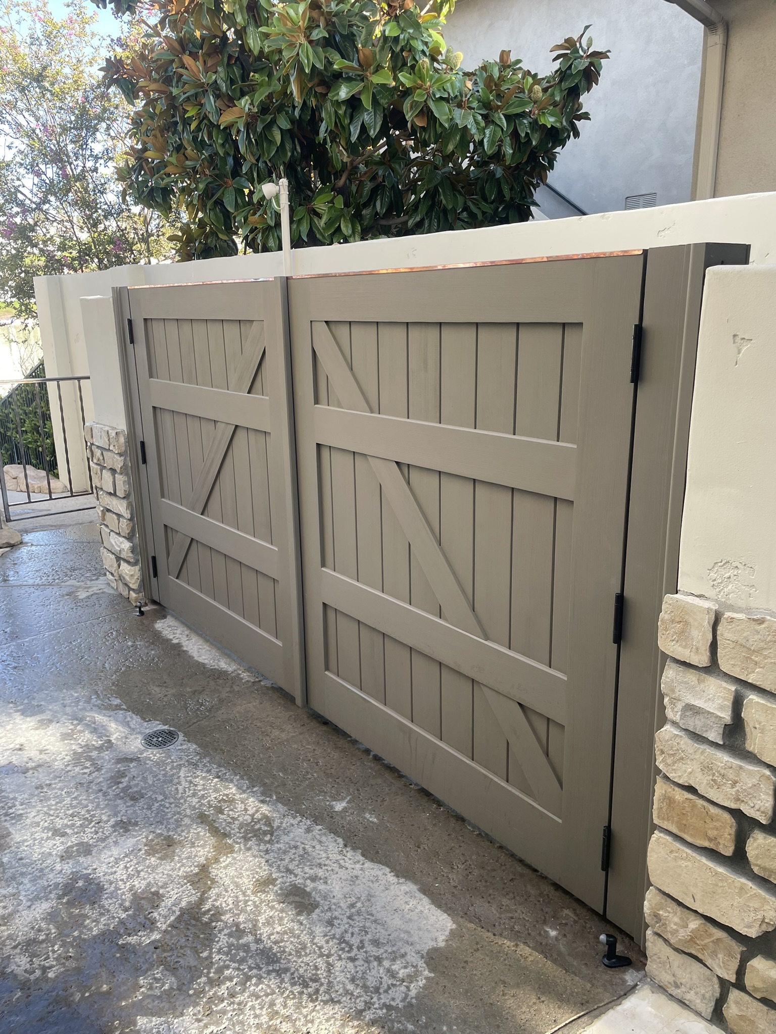Craftsman & Cottage Wood Gate 1471