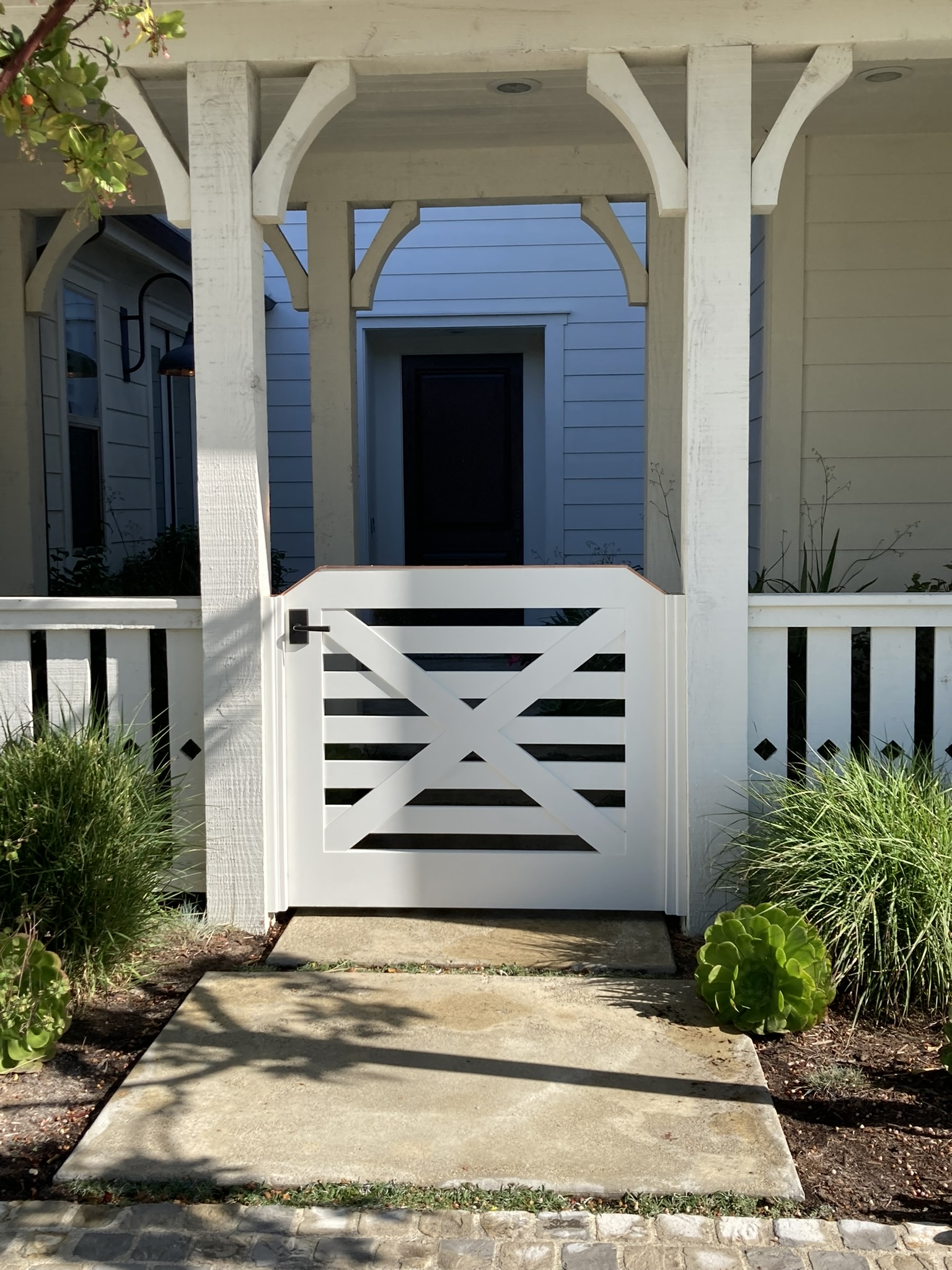 Craftsman & Cottage Wood Gate 1476