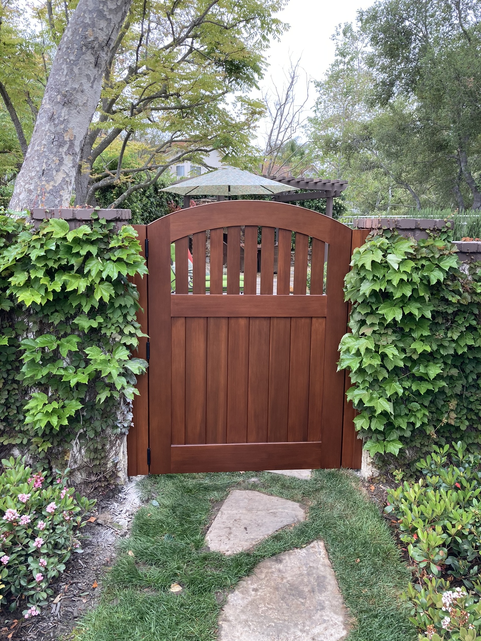 Craftsman & Cottage Wood Gate 1477