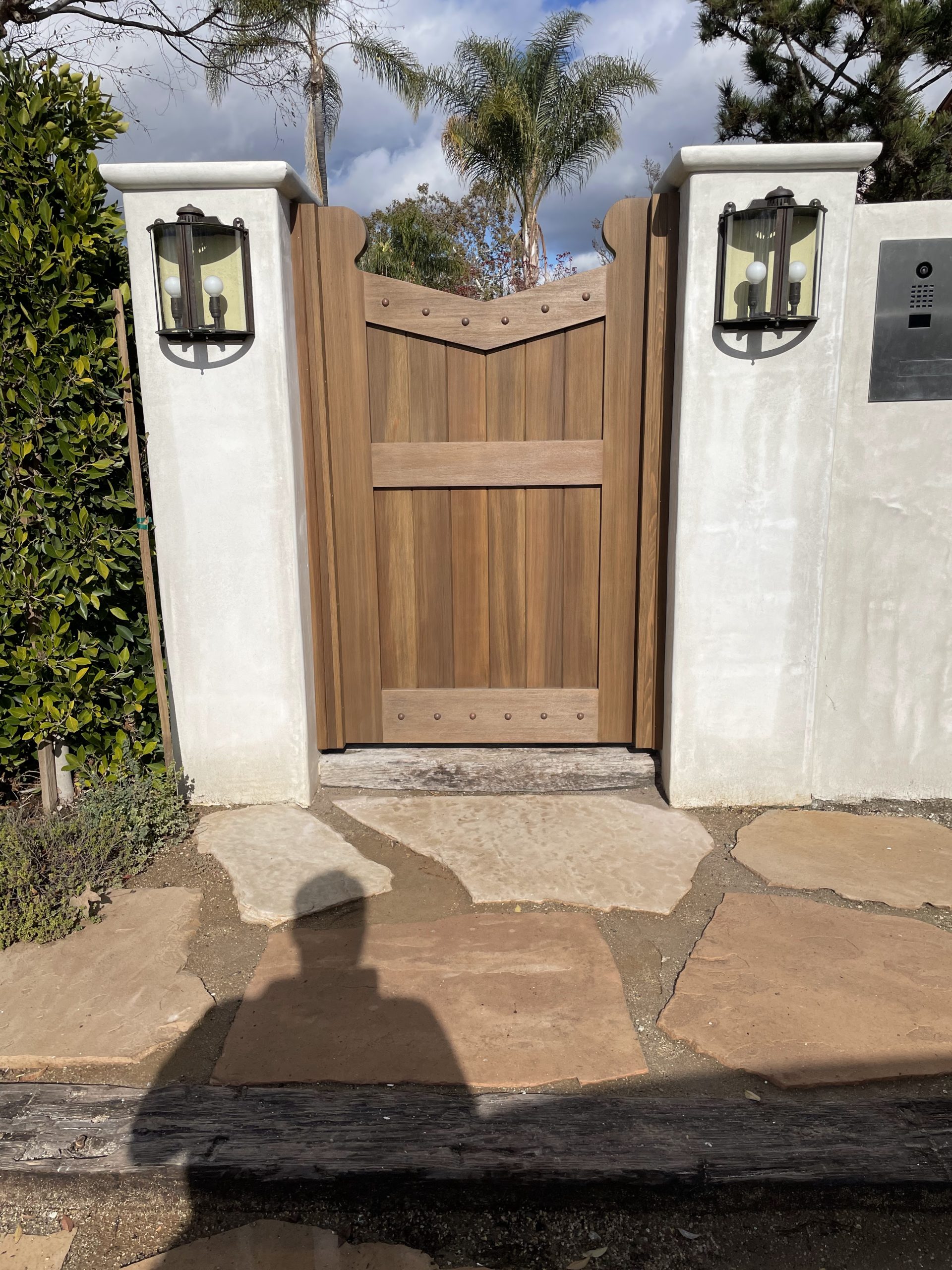 Craftsman & Cottage Wood Gate 1480