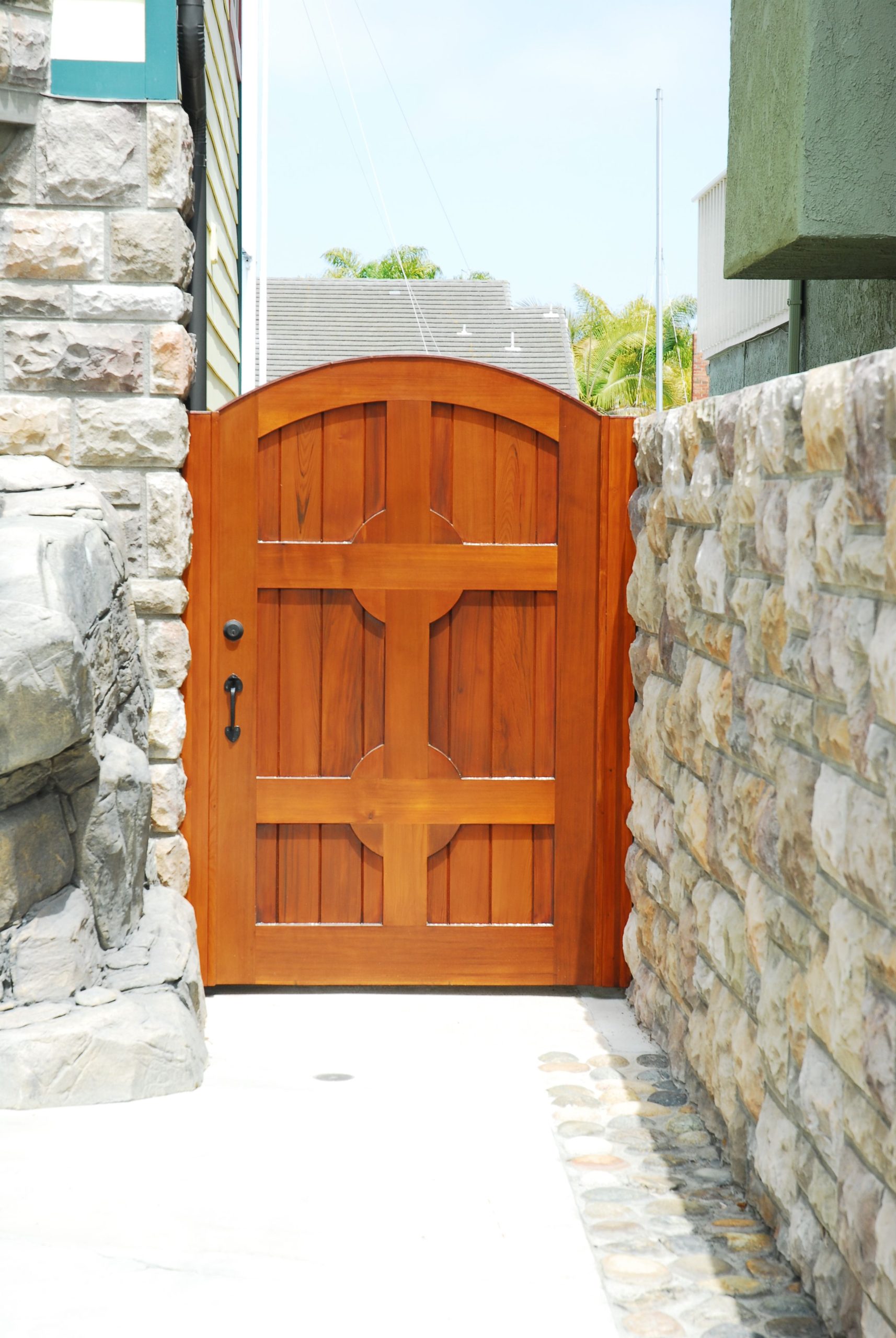 Craftsman & Cottage Wood Gate 1481