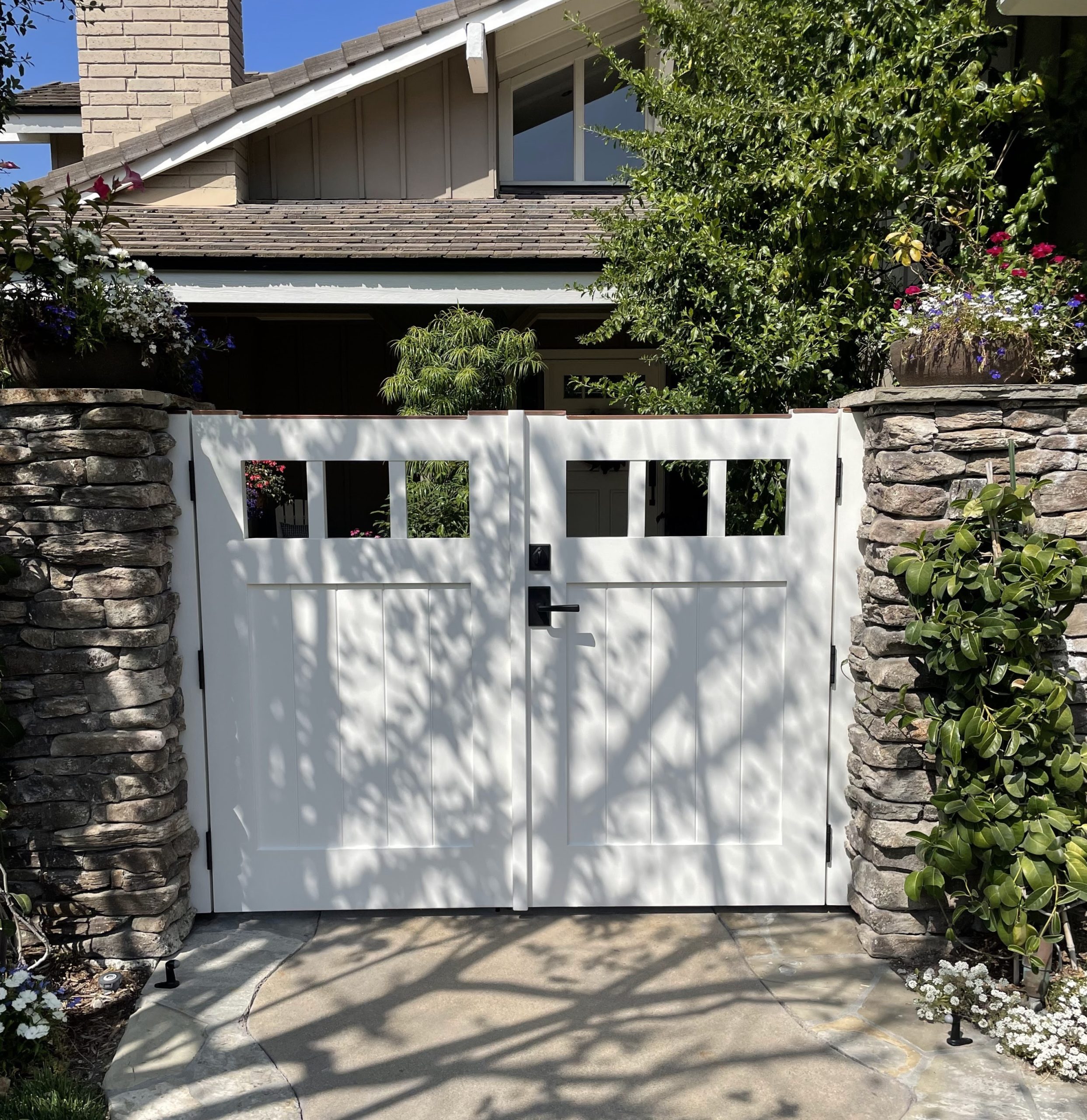 Craftsman & Cottage Wood Gate 1483