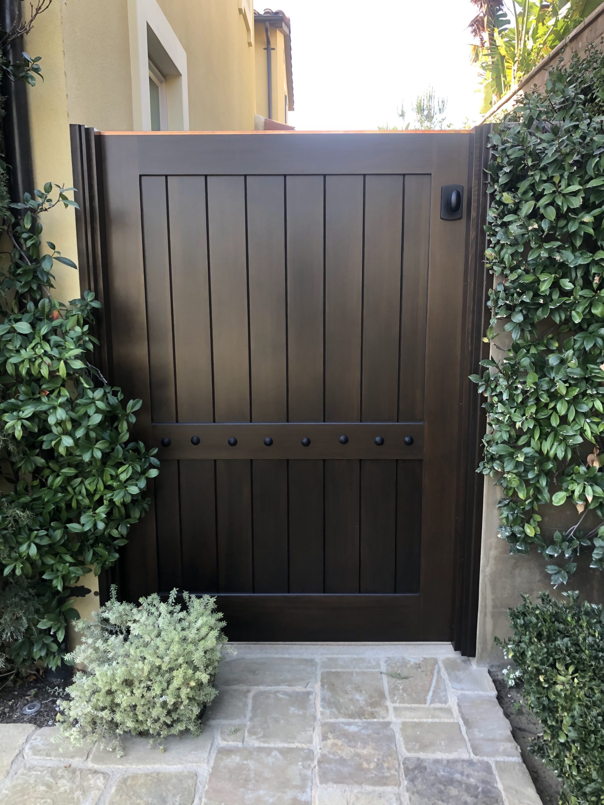Mediterranean Wood Gate 1263