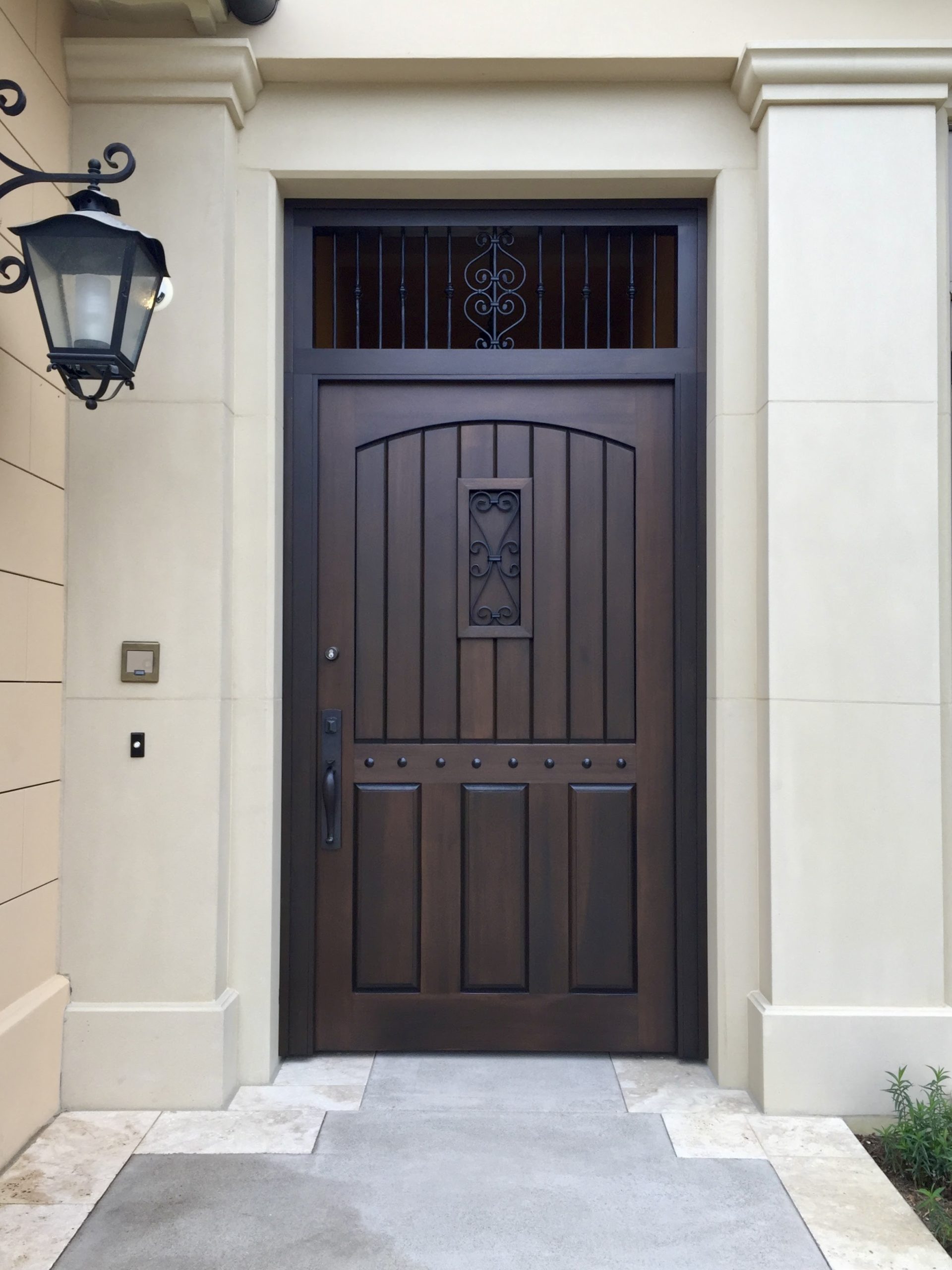 Mediterranean Wood Gate 1267