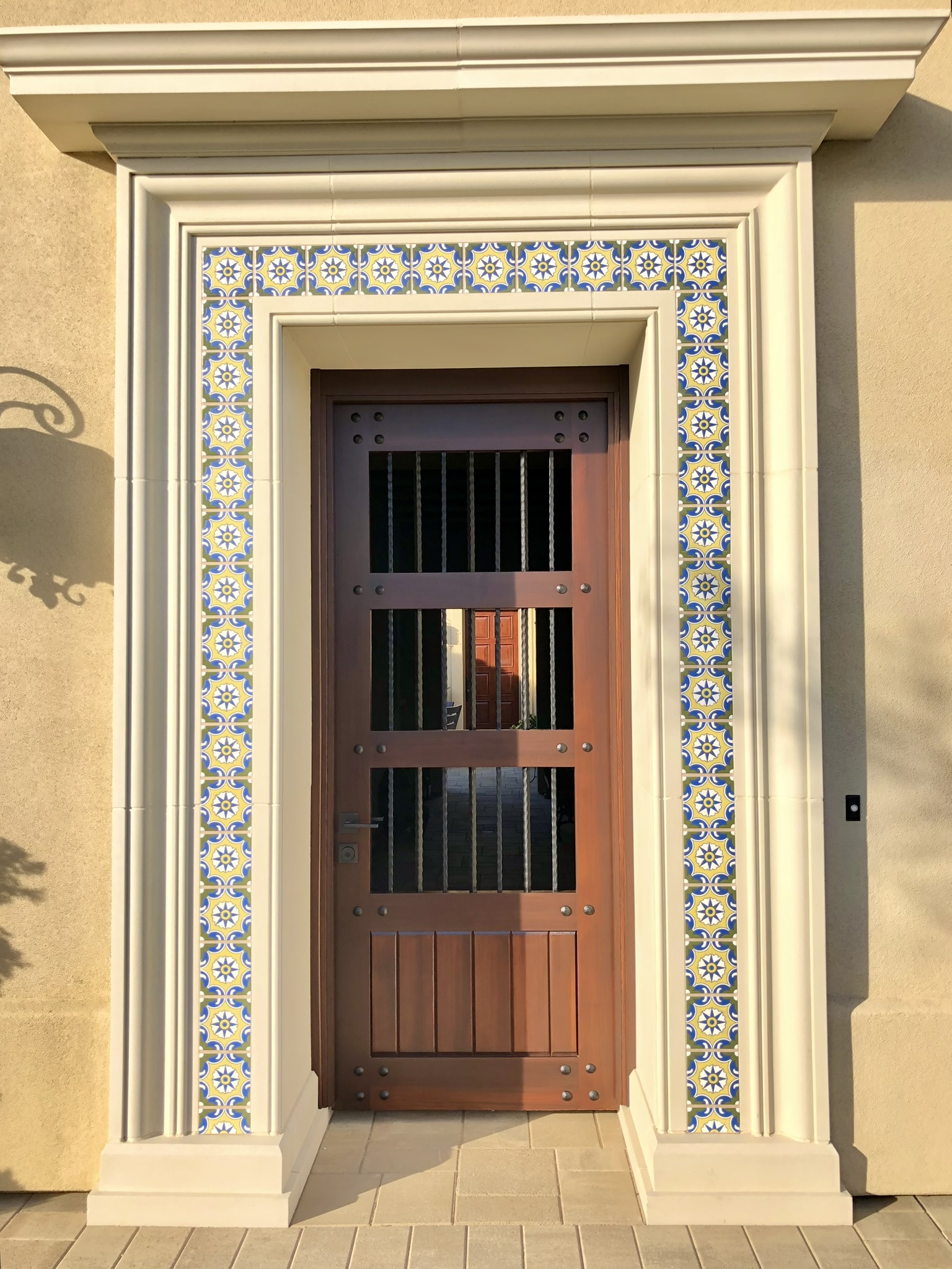 Mediterranean Wood Gate 1278