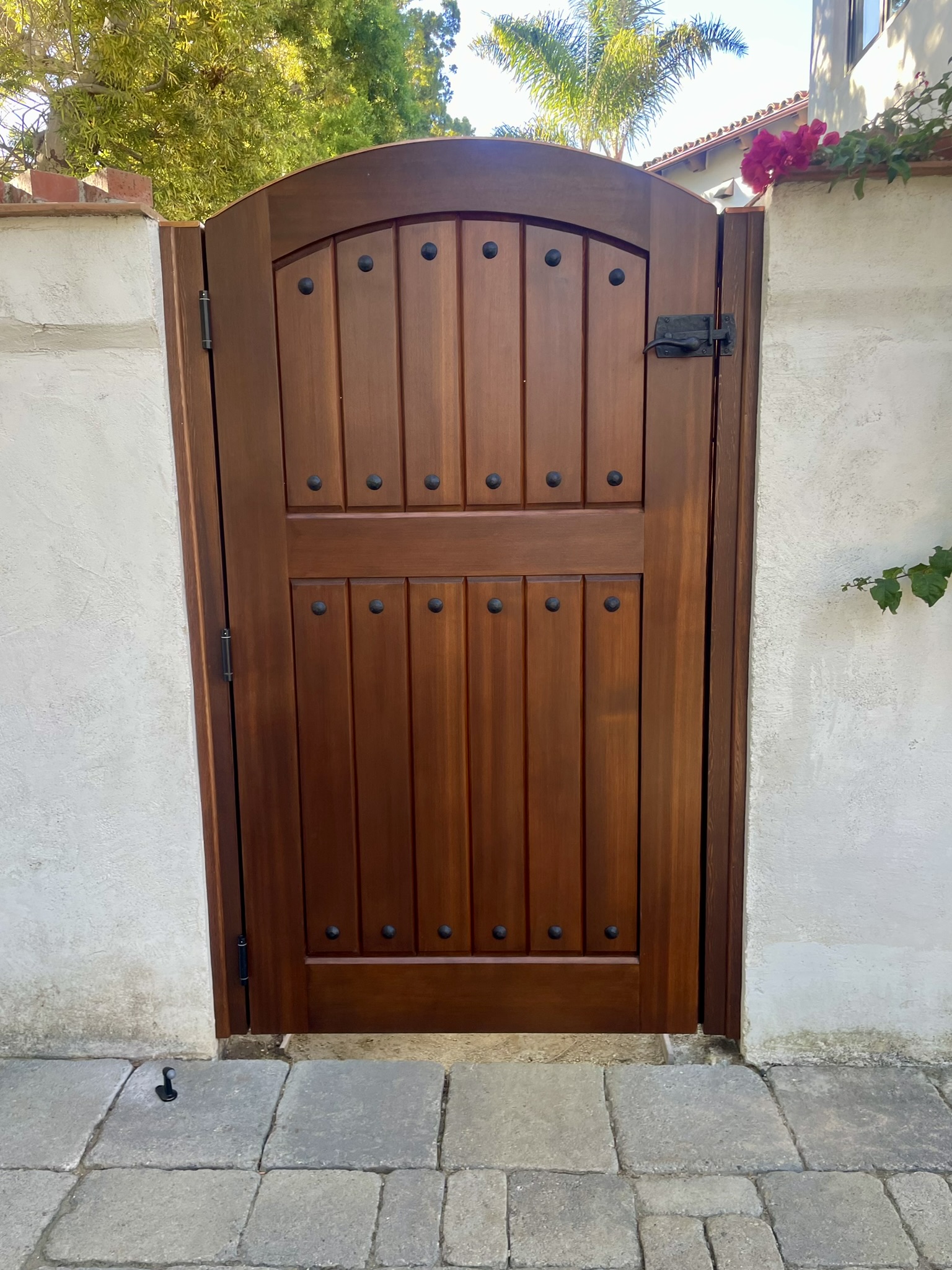 Mediterranean Wood Gate 1284