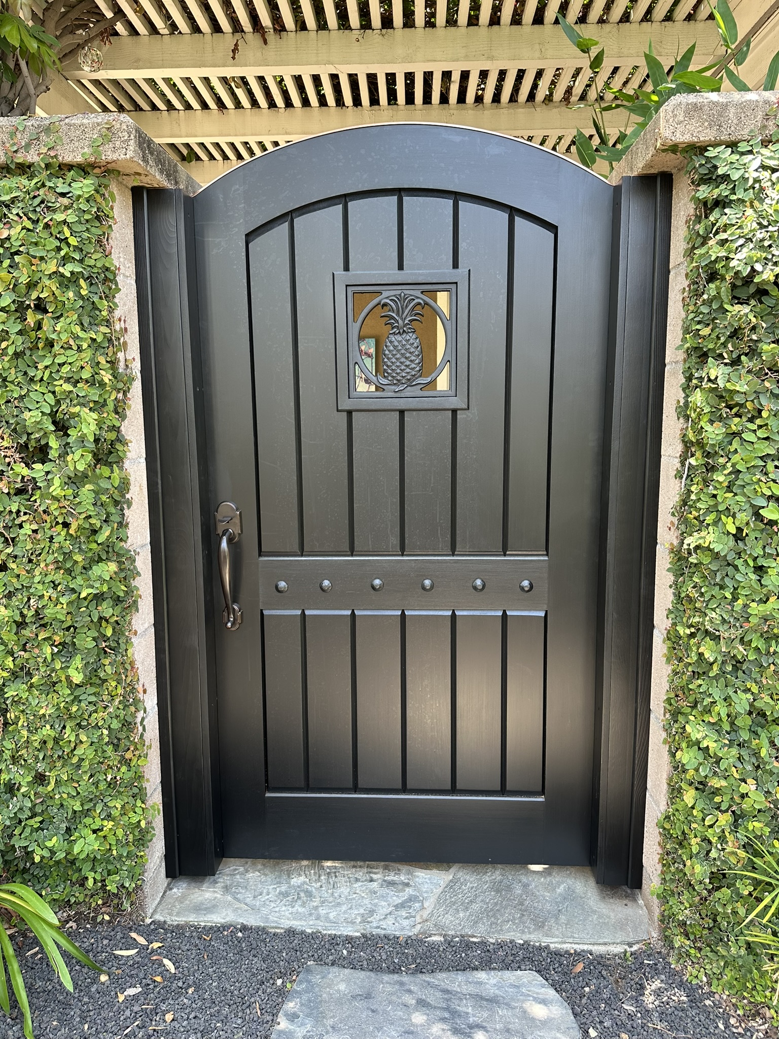 Mediterranean Wood Gate 1285