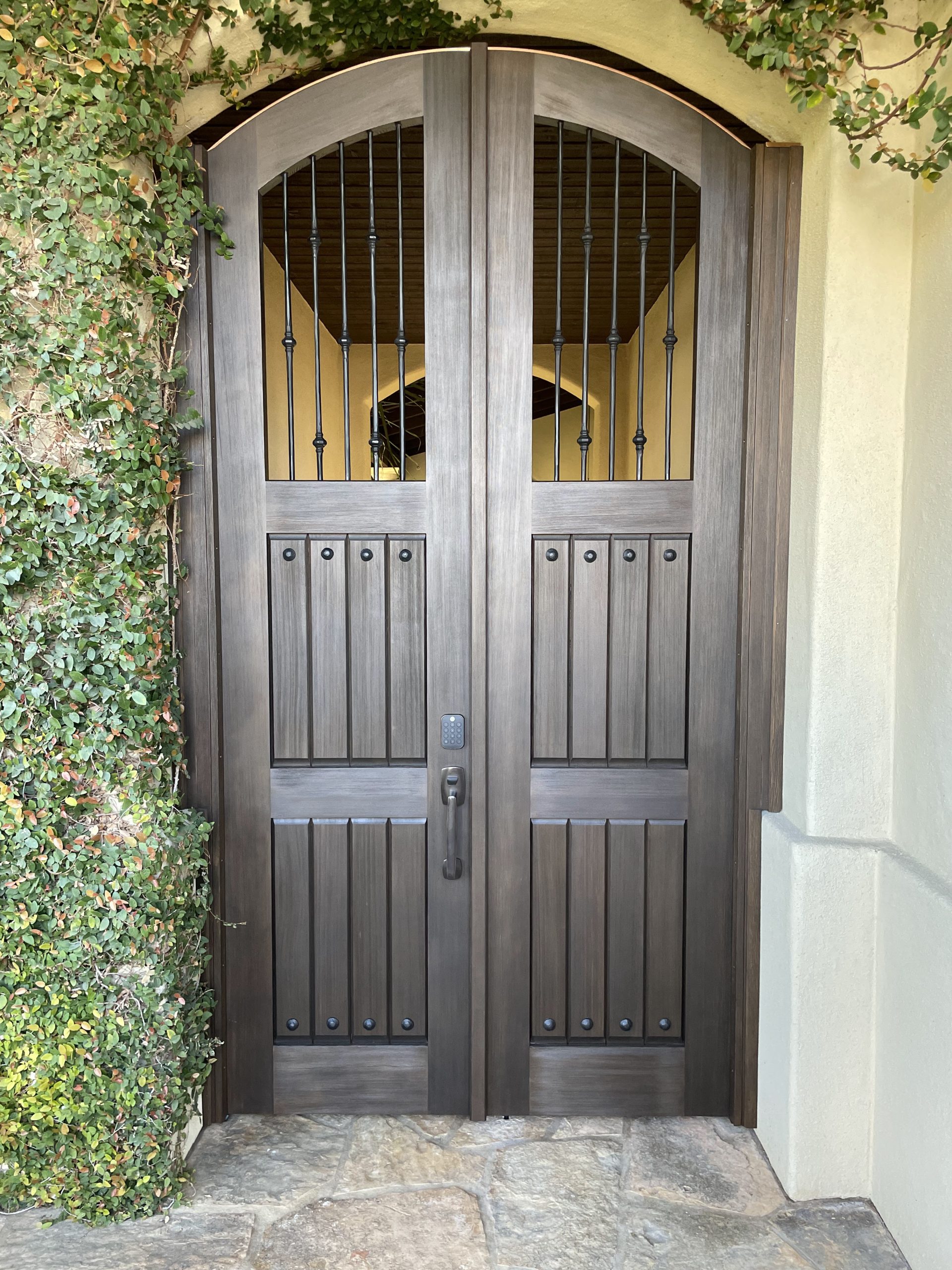 Mediterranean Wood Gate 1290